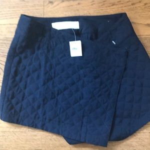 Abercrombie & Fitch blue wrap mini skirt